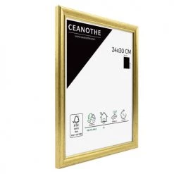 Ceanothe Cadres Et Albums Photos Cadre Photo Doré 24x30 Cm Résine Recyclée 7 Ceanothe Cadres Et Albums Photos Cadre Photo Doré 24x30 Cm Résine Recyclée -Décoration de porte Soldes cadre photo dore 24x30 cm resine recyclee 1