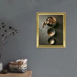 Ceanothe Cadres Et Albums Photos Cadre Photo Doré 24x30 Cm Résine Recyclée 9 Ceanothe Cadres Et Albums Photos Cadre Photo Doré 24x30 Cm Résine Recyclée -Décoration de porte Soldes cadre photo dore 24x30 cm resine recyclee 3