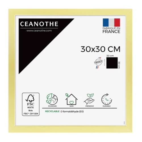 Ceanothe Cadres Et Albums Photos Cadre Photo Doré 30x30 Cm Résine Recyclée 1 Ceanothe Cadres Et Albums Photos Cadre Photo Doré 30x30 Cm Résine Recyclée