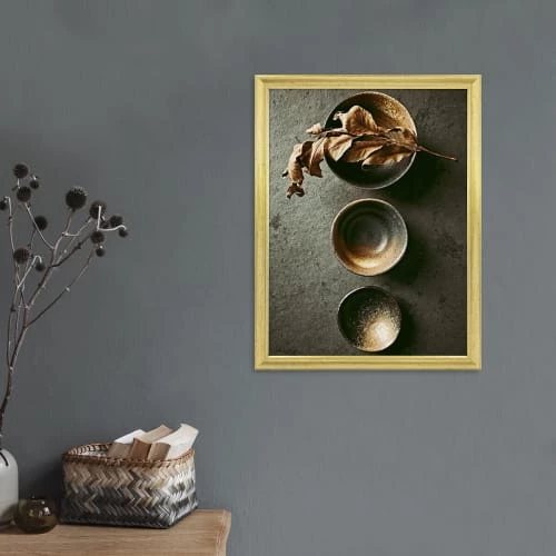 Ceanothe Cadres Et Albums Photos Cadre Photo Doré 30x40 Cm Résine Recyclée 4 Ceanothe Cadres Et Albums Photos Cadre Photo Doré 30x40 Cm Résine Recyclée – Image 4