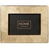 Maisons Du Monde Cadres Et Albums Photos Cadre Photo Doré Motif à Rayures 15x10
