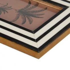 Maisons Du Monde Cadres Et Albums Photos Cadre Photo écru Et Noir 10x15 - Lot De 2 -Décoration de porte Soldes cadre photo ecru et noir 10x15 1000 1 5 224316 3