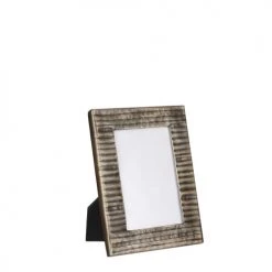 Mica Decorations Cadres Et Albums Photos Cadre Photo En Aluminium Doré Foncé 21x15