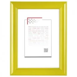 Ceanothe Cadres Et Albums Photos Cadre Photo En Bois Massif Jaune 24x30