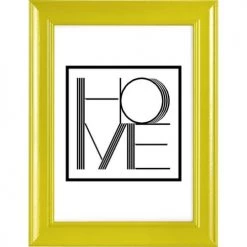 Ceanothe Cadres Et Albums Photos Cadre Photo En Bois Massif Jaune 30x40 -Décoration de porte Soldes cadre photo en bois massif jaune 30x40 5