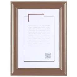 Ceanothe Cadres Et Albums Photos Cadre Photo En Bois Massif Marron Glacé 40x50 -Décoration de porte Soldes cadre photo en bois massif marron glace 40x50 5