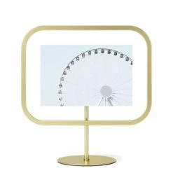 Umbra Cadres Et Albums Photos Cadre Photo En Métal Doré Mat Pour Photo 10x15 Cm