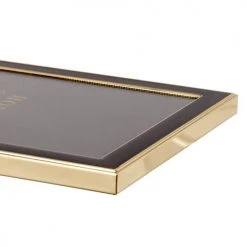 Maisons Du Monde Cadres Et Albums Photos Cadre Photo En Métal Noir Et Doré 15x20 -Décoration de porte Soldes cadre photo en metal noir et dore 15x20 1000 3 37 216107 3