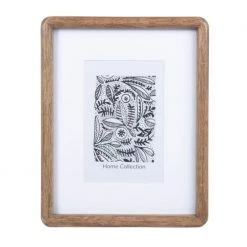 Maisons Du Monde Cadres Et Albums Photos Cadre Photo En Noyer 17x22