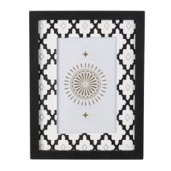 The Home Deco Factory Cadres Et Albums Photos Cadre Photo Ethnique L. 10 X L. 15 Cm Noir