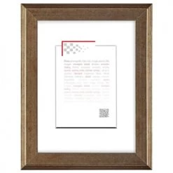 Ceanothe Cadres Et Albums Photos Cadre Photo Filet Or Bois Massif 40x50