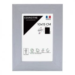 Ceanothe Cadres Et Albums Photos Cadre Photo Gris 10x15 Cm Bois Reconstitué