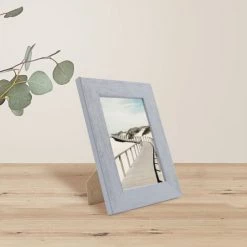 Ceanothe Cadres Et Albums Photos Cadre Photo Gris 10x15 Cm Bois Reconstitué -Décoration de porte Soldes cadre photo gris 10x15 cm bois reconstitue 3