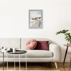 Ceanothe Cadres Et Albums Photos Cadre Photo Gris 20x30 Cm Bois Reconstitué -Décoration de porte Soldes cadre photo gris 20x30 cm bois reconstitue 3