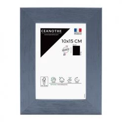 Ceanothe Cadres Et Albums Photos Cadre Photo Gris Bleuté 10x15 Cm Bois Reconstitué