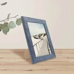 Ceanothe Cadres Et Albums Photos Cadre Photo Gris Bleuté 15x20 Cm Bois Reconstitué -Décoration de porte Soldes cadre photo gris bleute 15x20 cm bois reconstitue 3