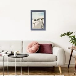 Ceanothe Cadres Et Albums Photos Cadre Photo Gris Bleuté 20x30 Cm Bois Reconstitué -Décoration de porte Soldes cadre photo gris bleute 20x30 cm bois reconstitue 3