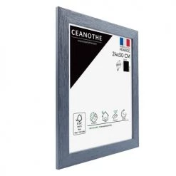 Ceanothe Cadres Et Albums Photos Cadre Photo Gris Bleuté 24x30 Cm Bois Reconstitué -Décoration de porte Soldes cadre photo gris bleute 24x30 cm bois reconstitue 4