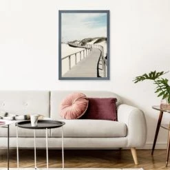 Ceanothe Cadres Et Albums Photos Cadre Photo Gris Bleuté 50x70 Cm Avec Verre Synthétique Bois Reconstit -Décoration de porte Soldes cadre photo gris bleute 50x70 cm avec verre synthetique bois reconstit 3