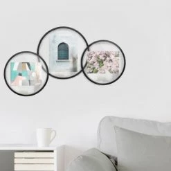 Umbra Cadres Et Albums Photos Cadre Photo Infinity L Métal Noir -Décoration de porte Soldes cadre photo infinity l metal noir 3