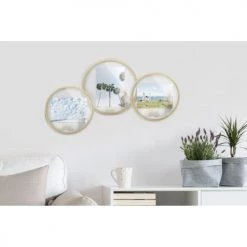 Umbra Cadres Et Albums Photos Cadre Photo Infinity Xl Métal Doré -Décoration de porte Soldes cadre photo infinity xl metal dore 3