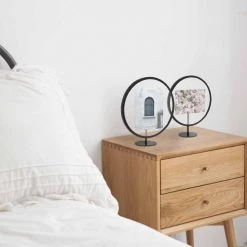 Décoration de porte Soldes -Décoration de porte Soldes cadre photo infinity xl metal noir 1