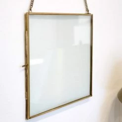 Passage Vernet Cadres Et Albums Photos Cadre Photo Laiton 25x20 Cm Or -Décoration de porte Soldes cadre photo laiton 25x20 cm or 3