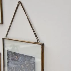 Passage Vernet Cadres Et Albums Photos Cadre Photo Laiton 27x35 Cm Or -Décoration de porte Soldes cadre photo laiton 27x35 cm or 2