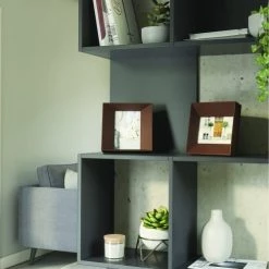 Umbra Cadres Et Albums Photos Cadre Photo Lookout M Bois Marron -Décoration de porte Soldes cadre photo lookout m bois marron 4