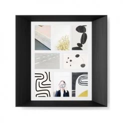 Umbra Cadres Et Albums Photos Cadre Photo Lookout Xl Bois Noir