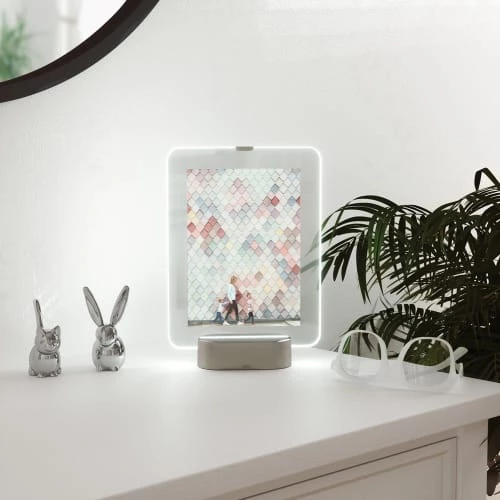 Umbra Cadres Et Albums Photos Cadre Photo Lumineux Glo Verre Transparent 3 Umbra Cadres Et Albums Photos Cadre Photo Lumineux Glo Verre Transparent – Image 3