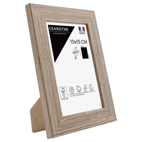 Ceanothe Cadres Et Albums Photos Cadre Photo Marron 10x15 Cm Bois Reconstitué 2 Ceanothe Cadres Et Albums Photos Cadre Photo Marron 10x15 Cm Bois Reconstitué – Image 2