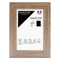 Ceanothe Cadres Et Albums Photos Cadre Photo Marron 10x15 Cm Bois Reconstitué