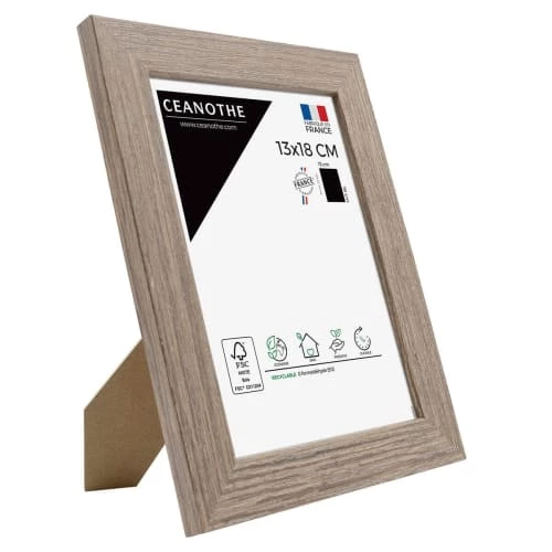 Ceanothe Cadres Et Albums Photos Cadre Photo Marron 13x18 Cm Bois Reconstitué 5 Ceanothe Cadres Et Albums Photos Cadre Photo Marron 13x18 Cm Bois Reconstitué – Image 5