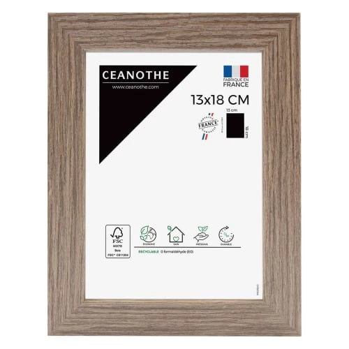 Ceanothe Cadres Et Albums Photos Cadre Photo Marron 13x18 Cm Bois Reconstitué 1 Ceanothe Cadres Et Albums Photos Cadre Photo Marron 13x18 Cm Bois Reconstitué
