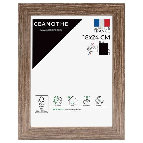 Ceanothe Cadres Et Albums Photos Cadre Photo Marron 18x24 Cm Bois Reconstitué 1 Ceanothe Cadres Et Albums Photos Cadre Photo Marron 18x24 Cm Bois Reconstitué