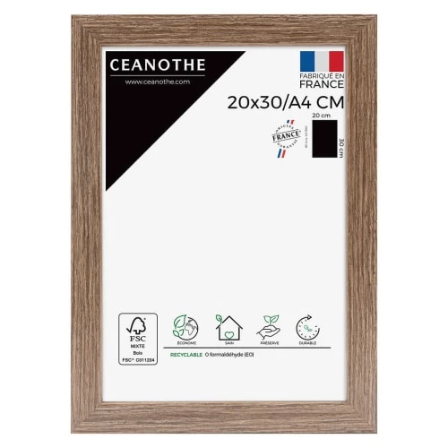 Ceanothe Cadres Et Albums Photos Cadre Photo Marron 20x30 Cm Bois Reconstitué 1 Ceanothe Cadres Et Albums Photos Cadre Photo Marron 20x30 Cm Bois Reconstitué