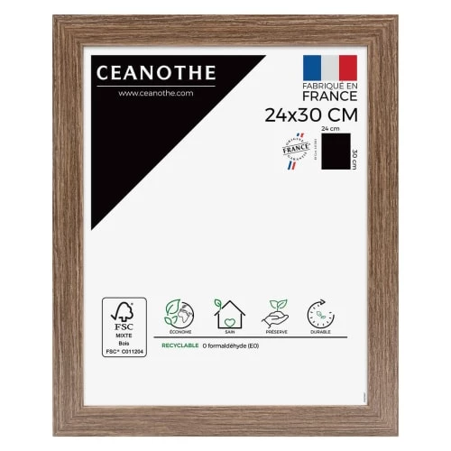 Ceanothe Cadres Et Albums Photos Cadre Photo Marron 24x30 Cm Bois Reconstitué 1 Ceanothe Cadres Et Albums Photos Cadre Photo Marron 24x30 Cm Bois Reconstitué