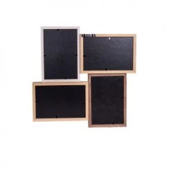 Ceanothe Cadres Et Albums Photos Cadre Photo Multivues 4 Vues Bois Reconstitué 32x32cm -Décoration de porte Soldes cadre photo multivues 4 vues bois reconstitue 32x32cm 3