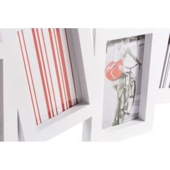 Ceanothe Cadres Et Albums Photos Cadre Photo Multivues Blanc 5 Photos Résine Plastique 10x15 -Décoration de porte Soldes cadre photo multivues blanc 5 photos resine plastique 10x15 3