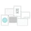 Ceanothe Cadres Et Albums Photos Cadre Photo Multivues Blanc 6 Photos Pvc Rigide