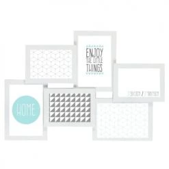Ceanothe Cadres Et Albums Photos Cadre Photo Multivues Blanc 6 Photos Pvc Rigide