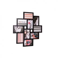 Ceanothe Cadres Et Albums Photos Cadre Photo Multivues Noir 10 Photos Pvc Rigide 10x15 -Décoration de porte Soldes cadre photo multivues noir 10 photos pvc rigide 10x15 3