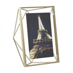 Umbra Cadres Et Albums Photos Cadre Photo Mural Ou à Poser En Métal Couleur Laiton Doré 13x18cm