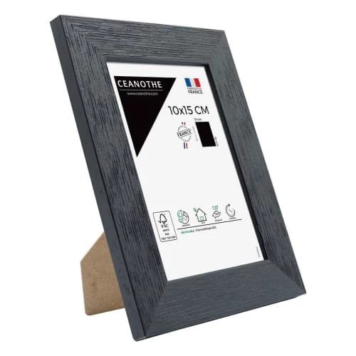 Ceanothe Cadres Et Albums Photos Cadre Photo Noir 10x15 Cm Bois Reconstitué 6 Ceanothe Cadres Et Albums Photos Cadre Photo Noir 10x15 Cm Bois Reconstitué – Image 6