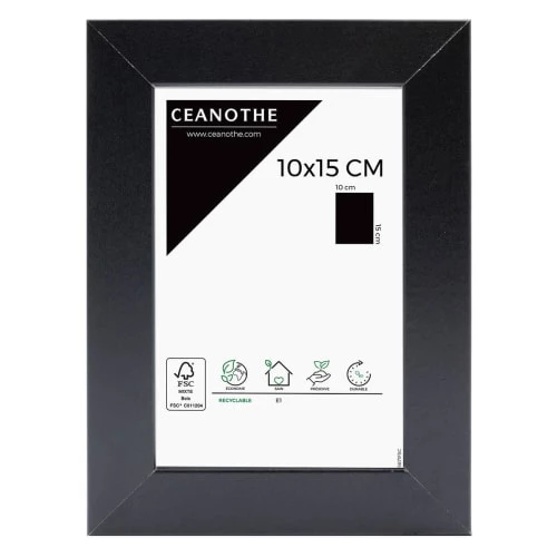 Ceanothe Cadres Et Albums Photos Cadre Photo Noir 10x15 Cm Bois Reconstitué 2 Ceanothe Cadres Et Albums Photos Cadre Photo Noir 10x15 Cm Bois Reconstitué – Image 2