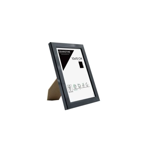 Ceanothe Cadres Et Albums Photos Cadre Photo Noir 10x15 Cm Résine Recyclée 3 Ceanothe Cadres Et Albums Photos Cadre Photo Noir 10x15 Cm Résine Recyclée – Image 3