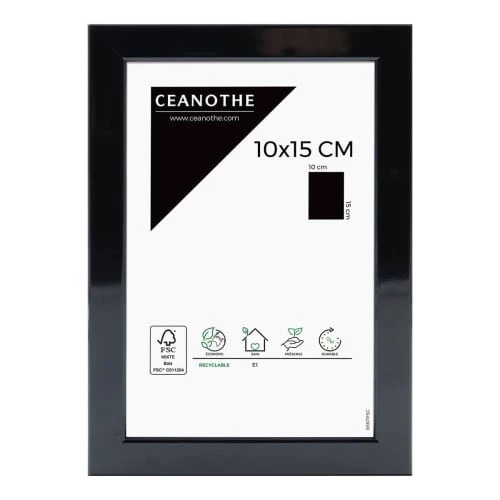 Ceanothe Cadres Et Albums Photos Cadre Photo Noir 10x15 Cm Résine Recyclée 5 Ceanothe Cadres Et Albums Photos Cadre Photo Noir 10x15 Cm Résine Recyclée – Image 5