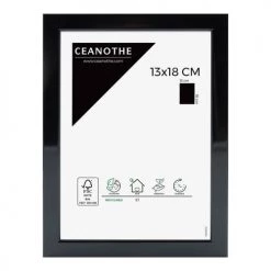 Ceanothe Cadres Et Albums Photos Cadre Photo Noir 13x18 Cm Résine Recyclée
