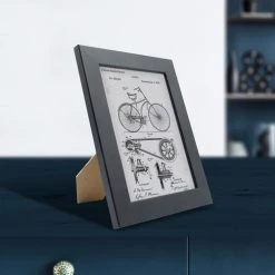 Ceanothe Cadres Et Albums Photos Cadre Photo Noir 18x24 Cm Bois Reconstitué -Décoration de porte Soldes cadre photo noir 18x24 cm bois reconstitue 9